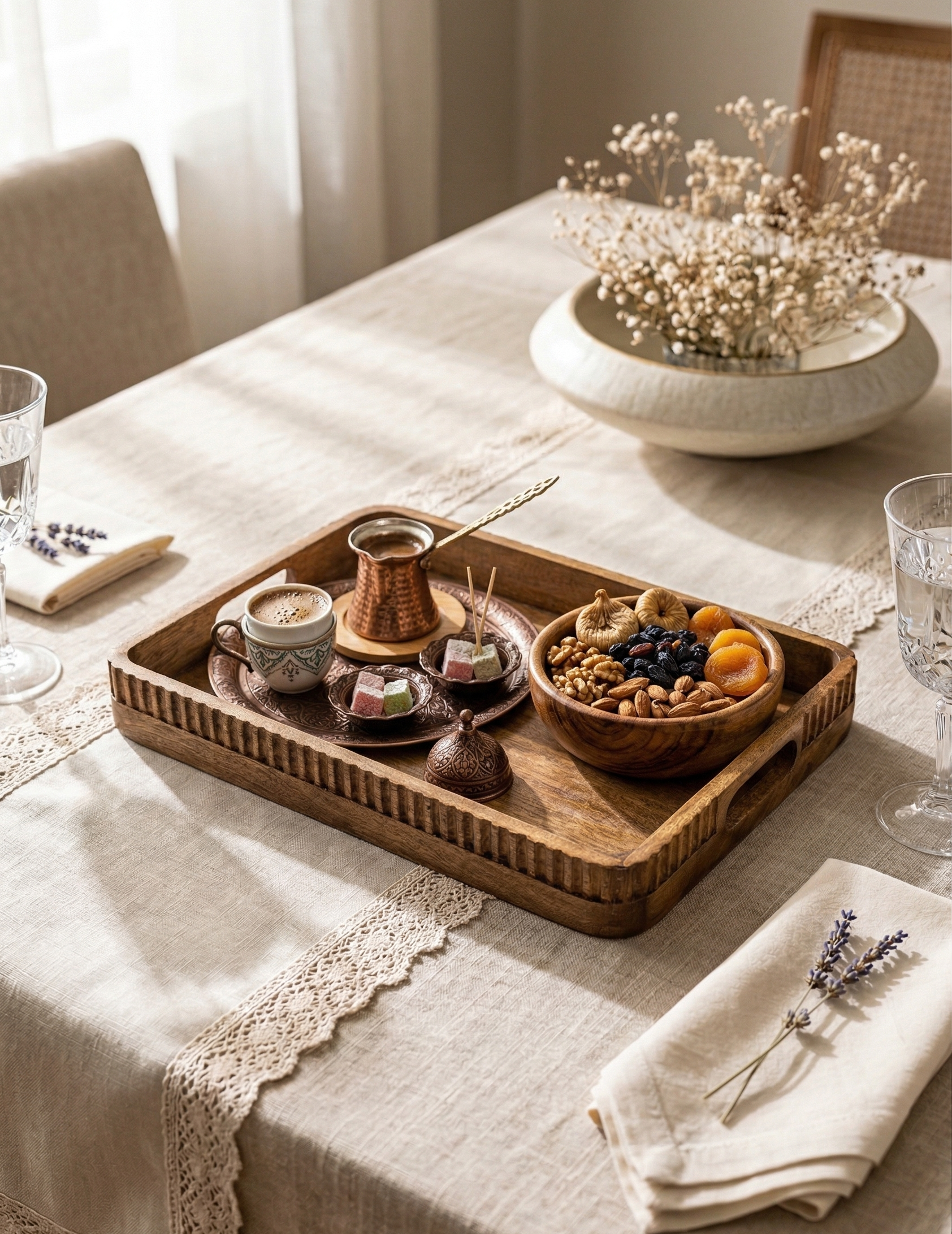 Misafir Sofralarında Fark Yaratan Sunum Tepsisi Nasıl Seçilir?