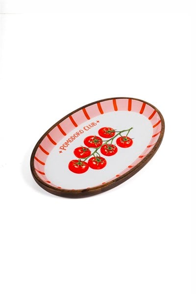 Amore Oval Sunum Tabağı 30 cm