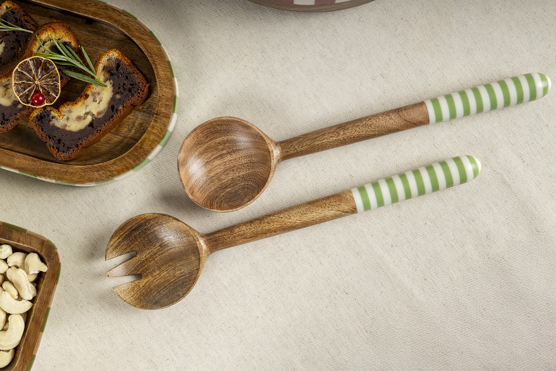 a touch of mango wood