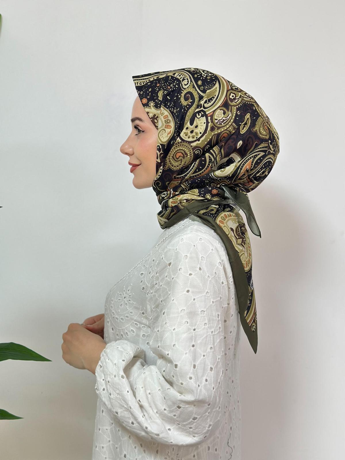 MEDUSE DESEN EŞARP - HAKİ