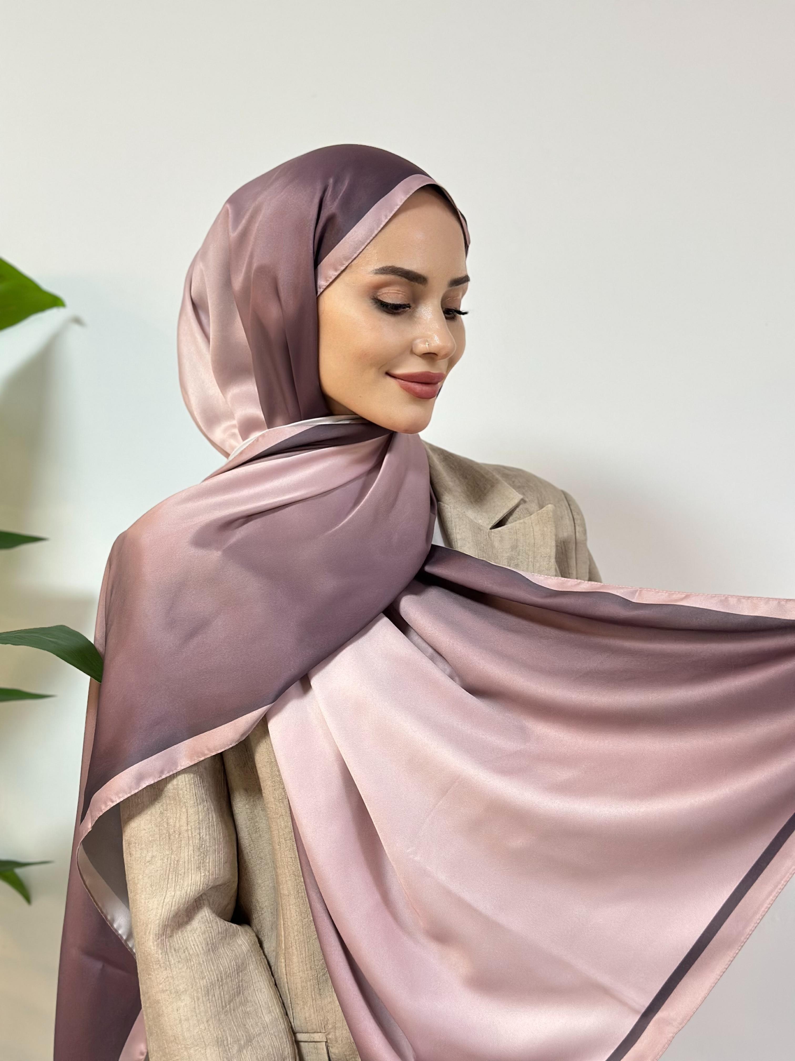 Modal Degrade Desen - Pudra Pembe