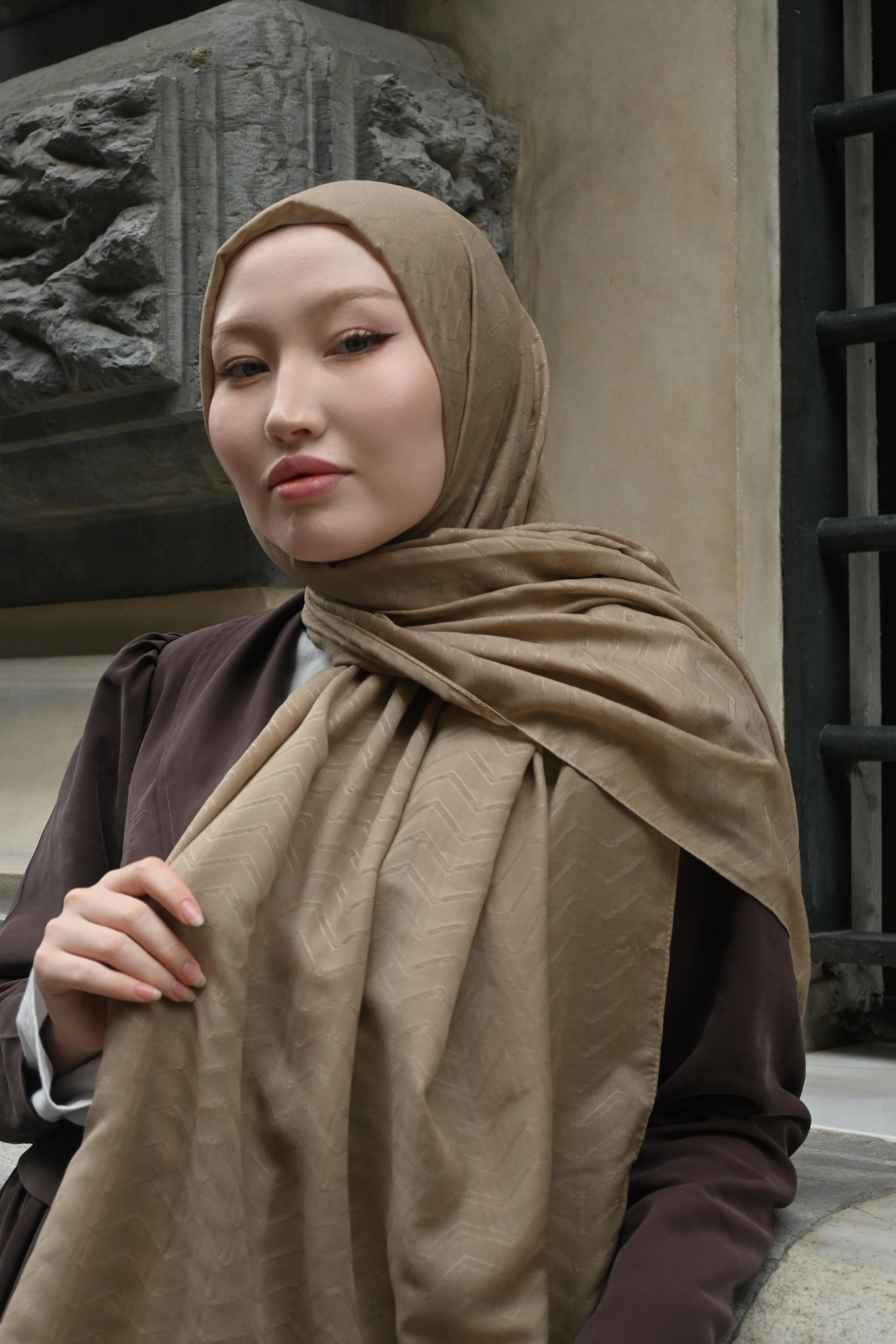 Taş - Zigzag Desen Bambu Jakar
