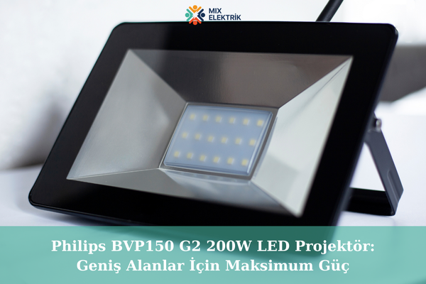 Philips BVP150 G2 200W LED Projektör: Geniş Alanlar İçin Maksimum Güç