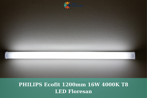 Philips Ecofit 1200mm 16W LED Floresan: Ofisler İçin Standart Çözüm