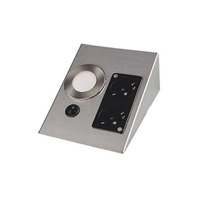 Cata 1w Üçgen Spot Beyaz Ledli+çift Prizli CT-5109B