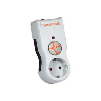 Tuncmatik Powersurge 1-Surge Protection Plug-1050 Joule-White TSK19019