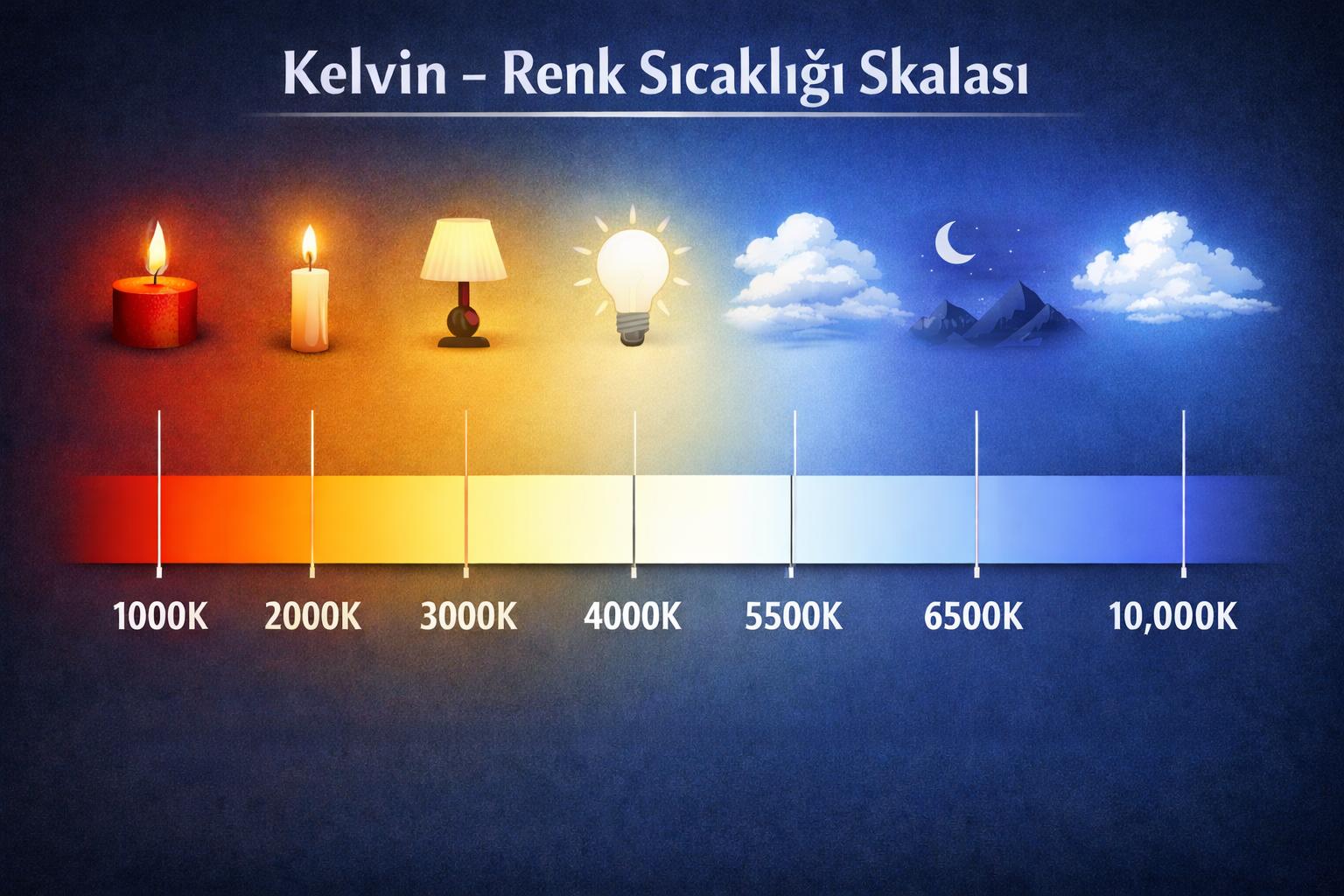 Kelvin Renk Sıcaklığı Skalası