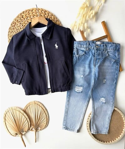 Gabardin  Kot  3'Lü Takım