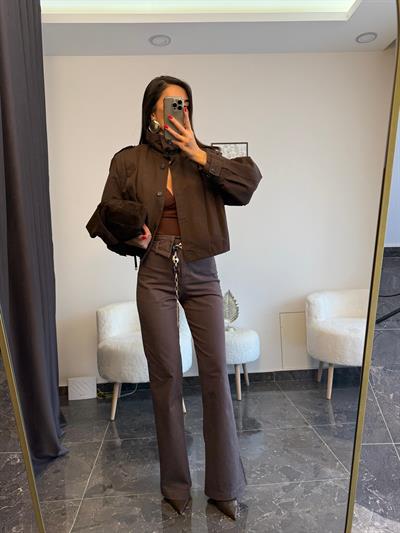 Acı Kahve Bomber Ceket 