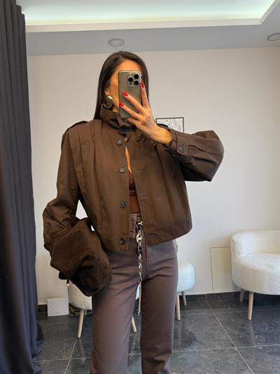 Acı Kahve Bomber Ceket 