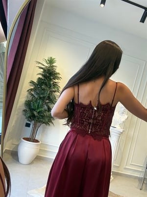 Bordo Dantelli Korse