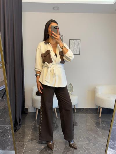 Kuşgözü Detaylı Acı Kahve Jean 