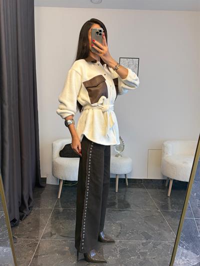 Kuşgözü Detaylı Acı Kahve Jean 