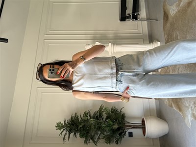 Mavi Tensel Denim Takım(ÖN SİPARİŞ ÜRÜNÜDÜR KARGO CIKIS TAHMINI 15.05)