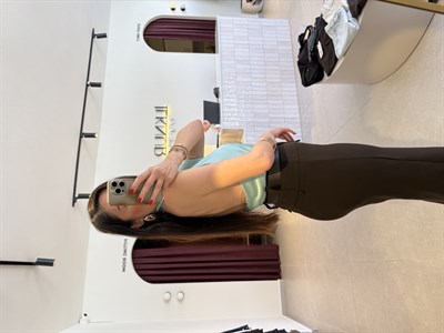 Mintyeşili Halter Yaka Saten Bluz