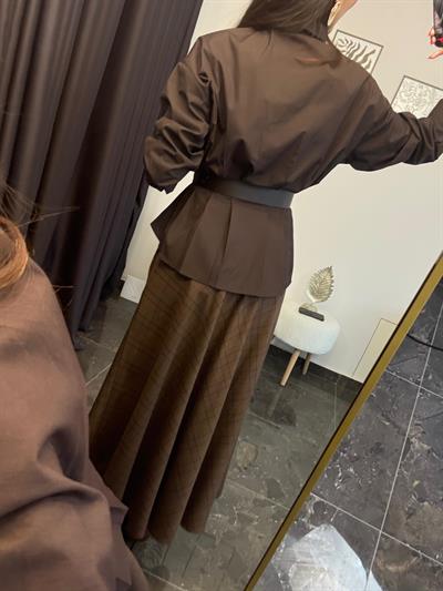 Pilili Poplin Gömlek