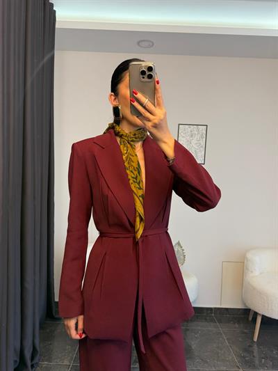 Premium Kalite Bordo Takım