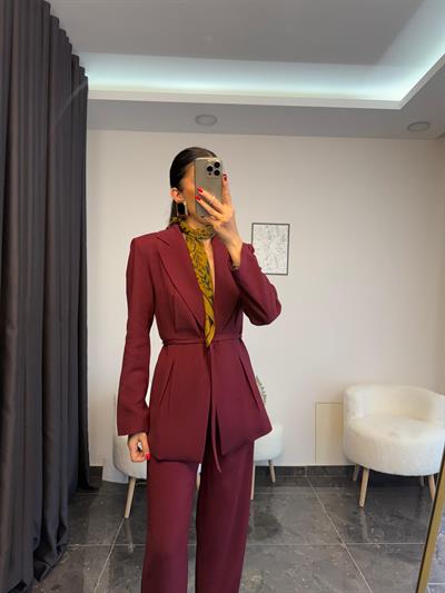 Premium Kalite Bordo Takım