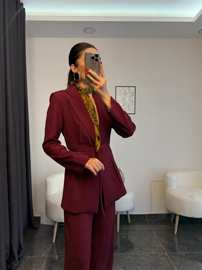 Premium Kalite Bordo Takım