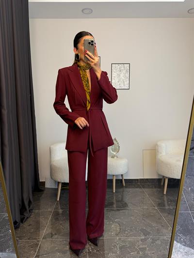Premium Kalite Bordo Takım
