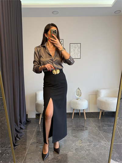 Premium Vizon Saten Gömlek 