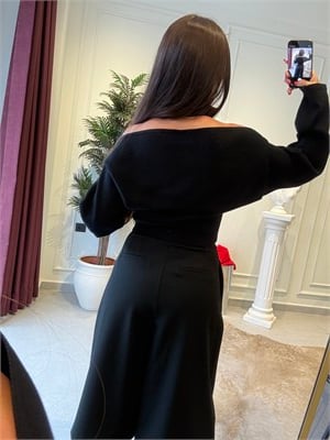 Siyah Bolero İkili Takım