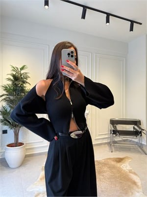 Siyah Bolero İkili Takım