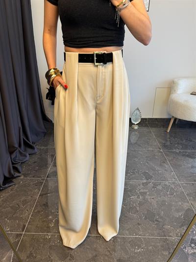 TAŞ RENK PALAZZO PANTOLON(ön sipariş ürünüdür tahmını cıkıs 23 şubat )