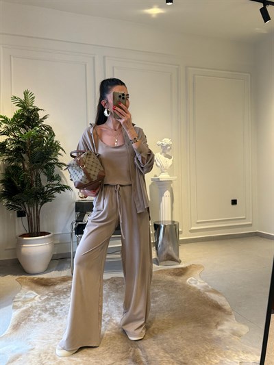 Vizon Örme Modal Üçlü Takım (on sipariş tahmını kargo cıkısı 10 nısan )