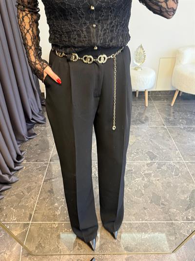 Yüksek Bel Palazzo Pantolon 