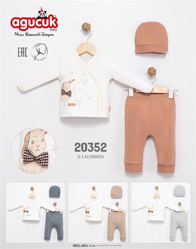 AGUCUK TAVŞAN 3'LÜ ZIBIN TAKIMI