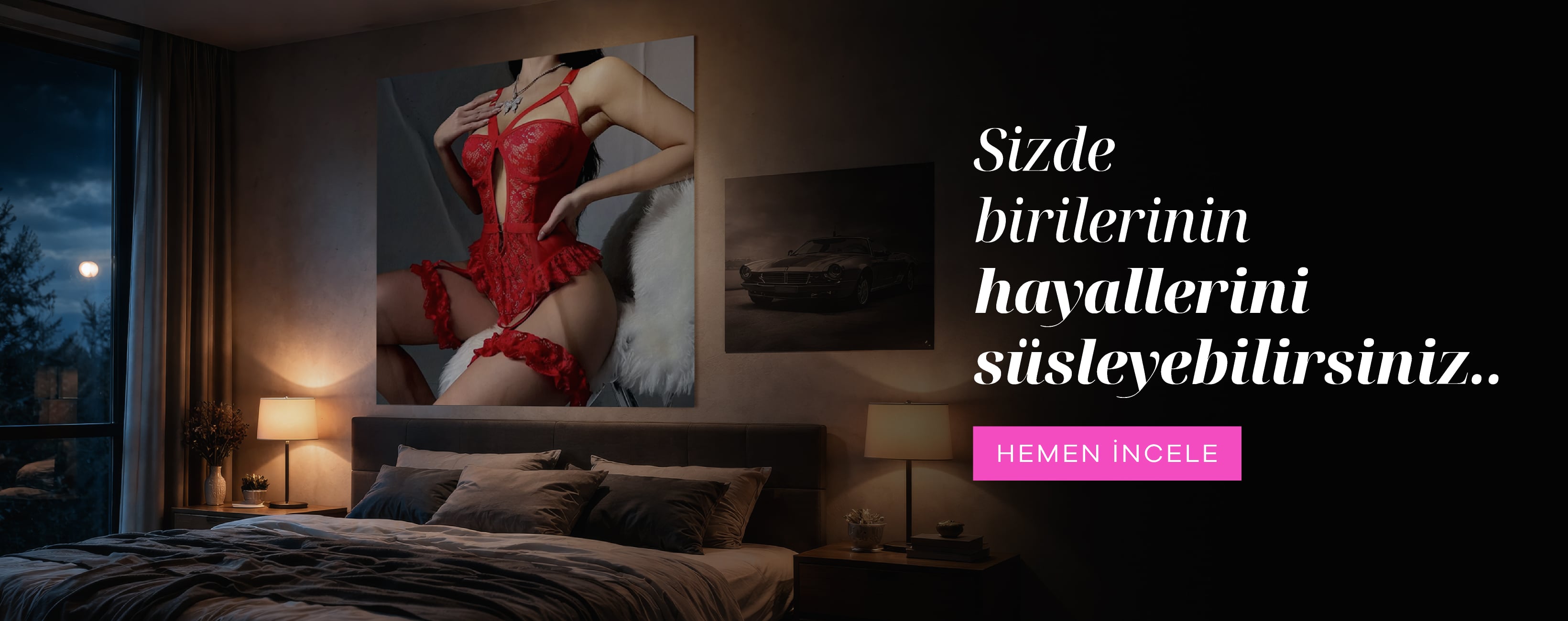 Sizde birilerinin hayallerini süsleyebilirsiniz...