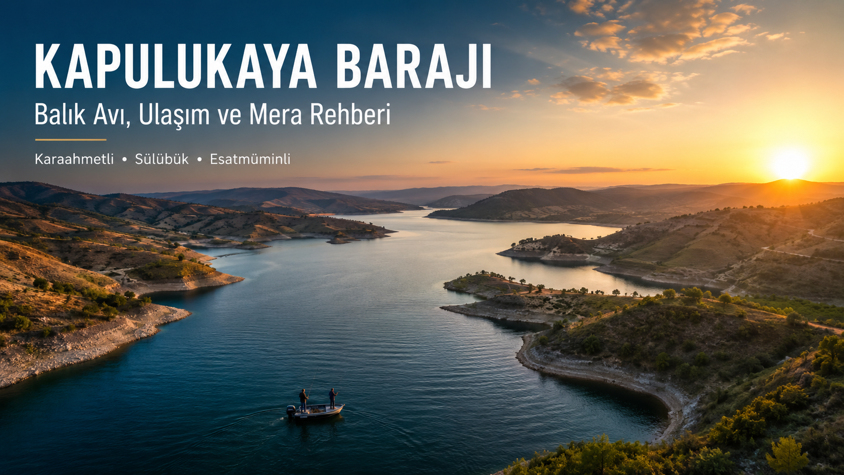 Kapulukaya Barajı Balık Avı Rehberi: Ulaşım, Avlaklar, Teknikler ve Güvenlik