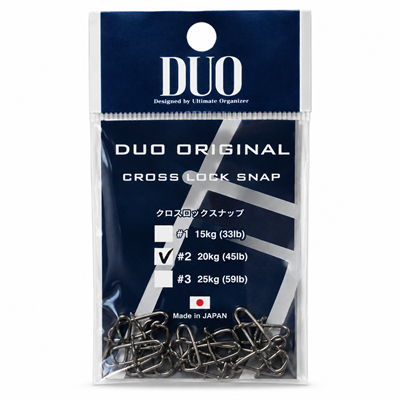 Duo Cross Lock Klips