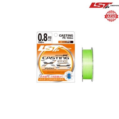 Linesystem Casting X8 150m Açık Yeşil Örgü İp Misina
