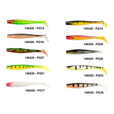 Lucky John Kubira 3D Soft Swim Shad 5