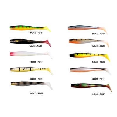 Lucky John Kubira 3D Soft Swim Shad 9