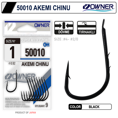 Owner 50010 Akemi Chinu Olta İğnesi