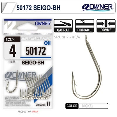 Owner 50172 Seigo-Bh Nickel White Olta İğnesi