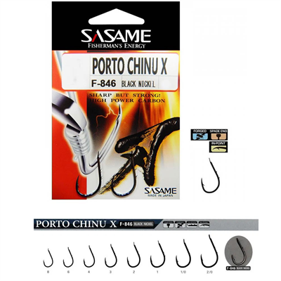 Sasame F-846 Port Chinu X Serisi Olta İğnesi