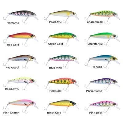 Shimano Lure Cardiff Stream Flat 50HS 5cm 4.5g Maket Yem