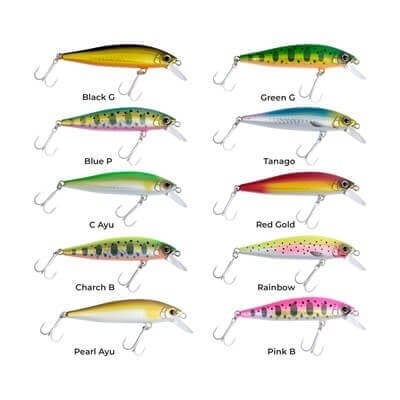 Shimano Lure Cardiff Stream Flat 65S 65mm 6.3g Maket Yem