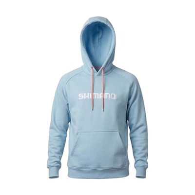 Shimano Wear Light Blue Kapüşonlu Sweatshirt Hoodie