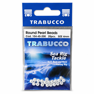 Trabucco Round Pearl Red Boncuk