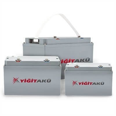 Yiğit Akü LFP 12V 200Ah Battery Pack (L522*W239*H221mm) 25 kg Life Po4  Lityum Akü