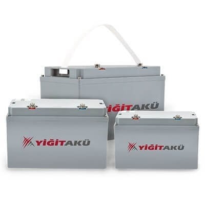 Yiğit Akü LFP 24V 200Ah Battery Pack (L521*W238*H218mm) 40kg Life Po4 Lityum Akü