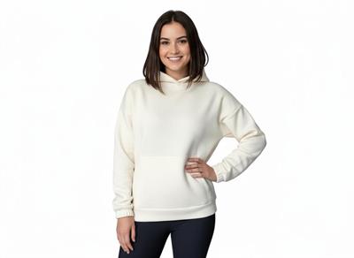 Merlot-Oversize Kanguru Cepli Kapüşonlu Sweatshirt-Sweatshirt