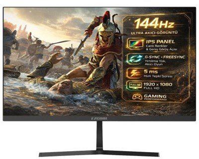 EZCOOL CORP EZP27 144Hz IPS MONITOR ( Sıfır Ölü Piksel Garantili)
