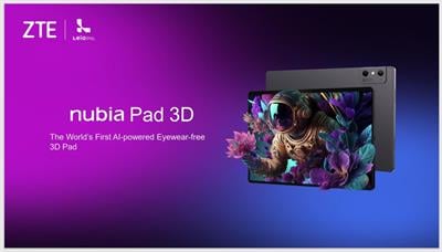 ZTE LPD-20W-BL Nubia 3Dli Tablet 8G/128G Siyah