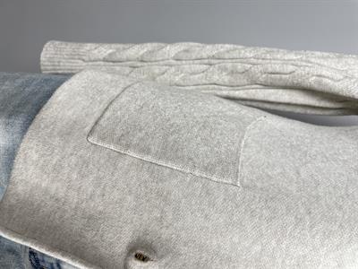 Taş Rengi Blazer Ceket Formunda Triko Hırka
